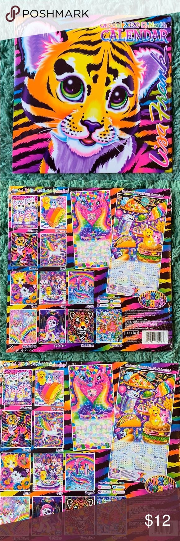 Lisa Frank Calendar 2024 - Kira Maxine