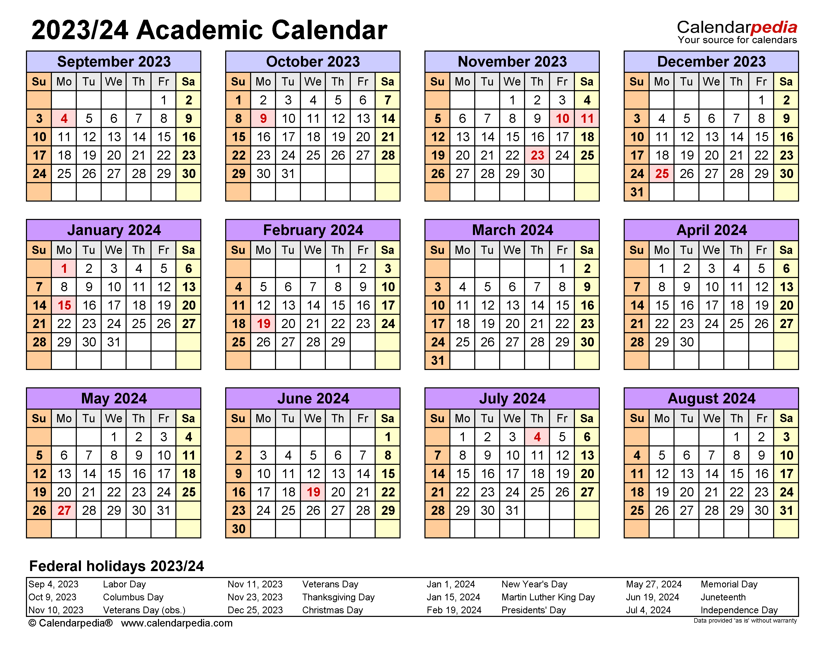 Ucsd Calendar 2023-24 - Printable Calendar 2023