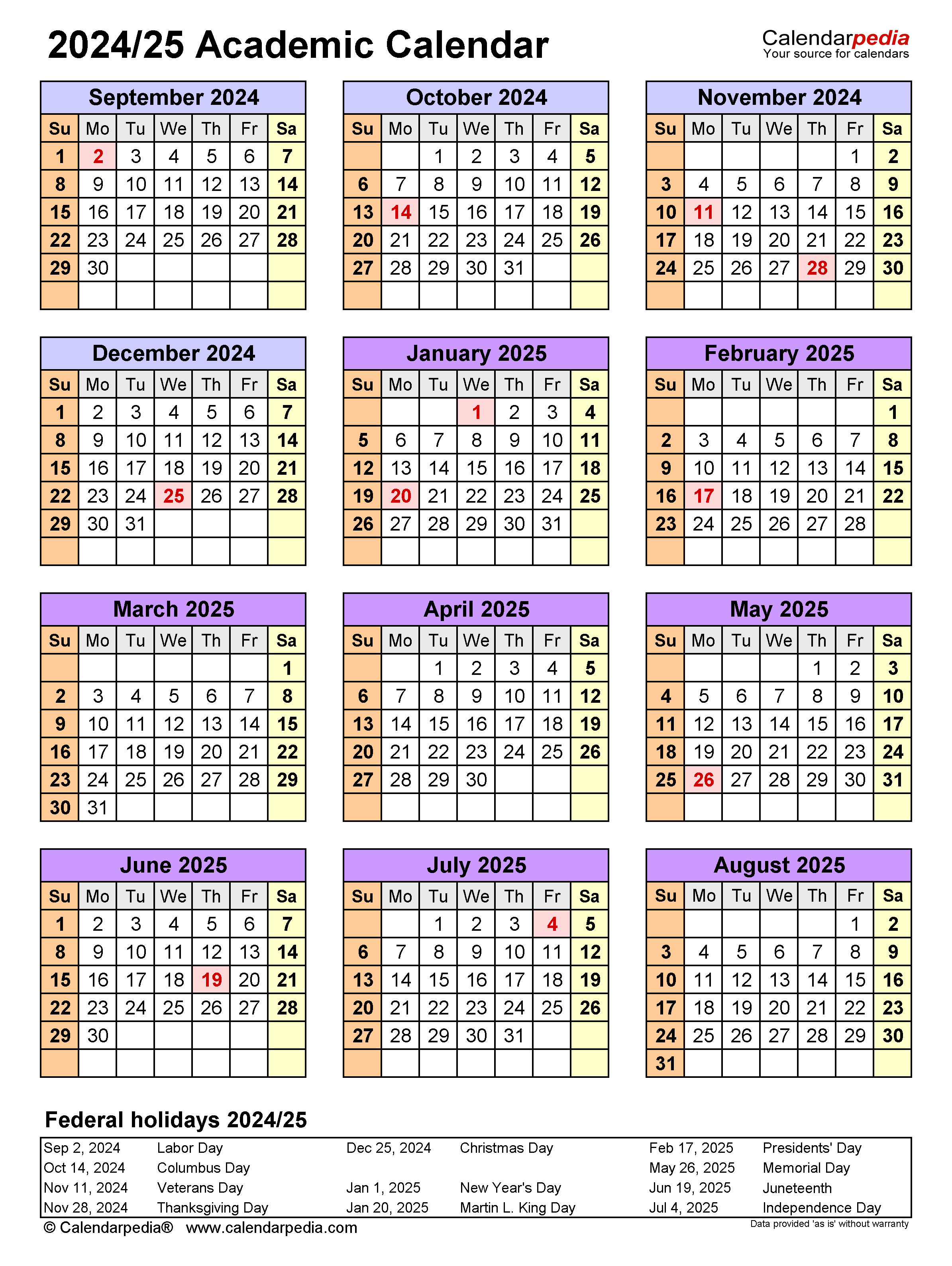 Spelman Academic Calendar 2024