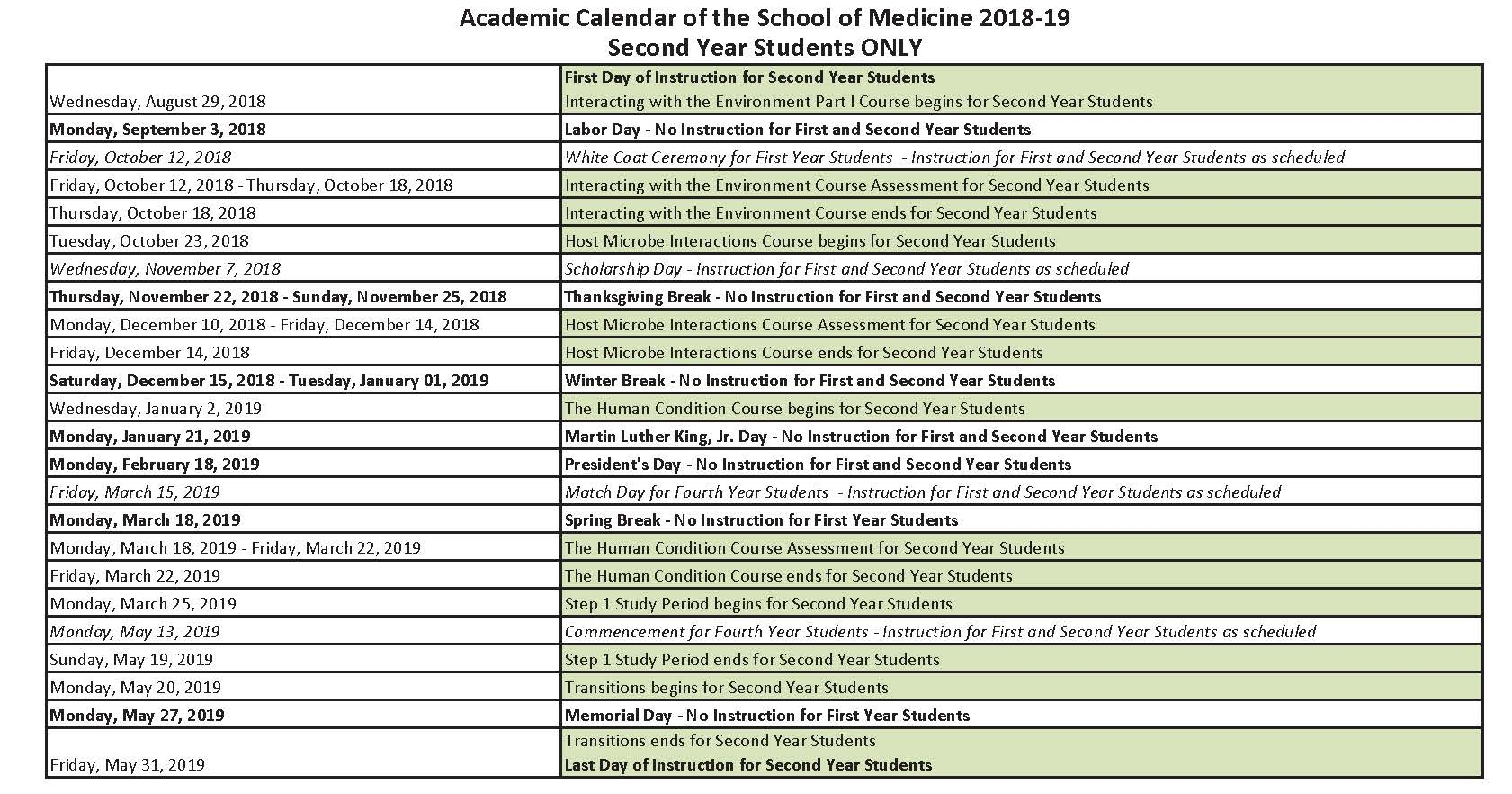 hofstra-2022-fall-calendar