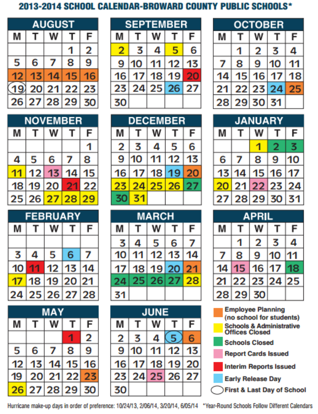 Broward Schools Calendar 2025 2026