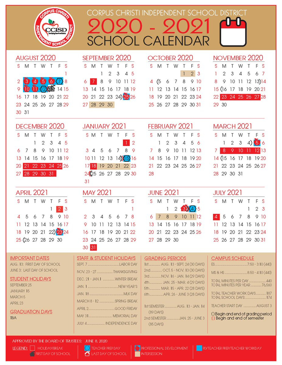Ccisd 20232024 Calendar Printable Calendar 2023