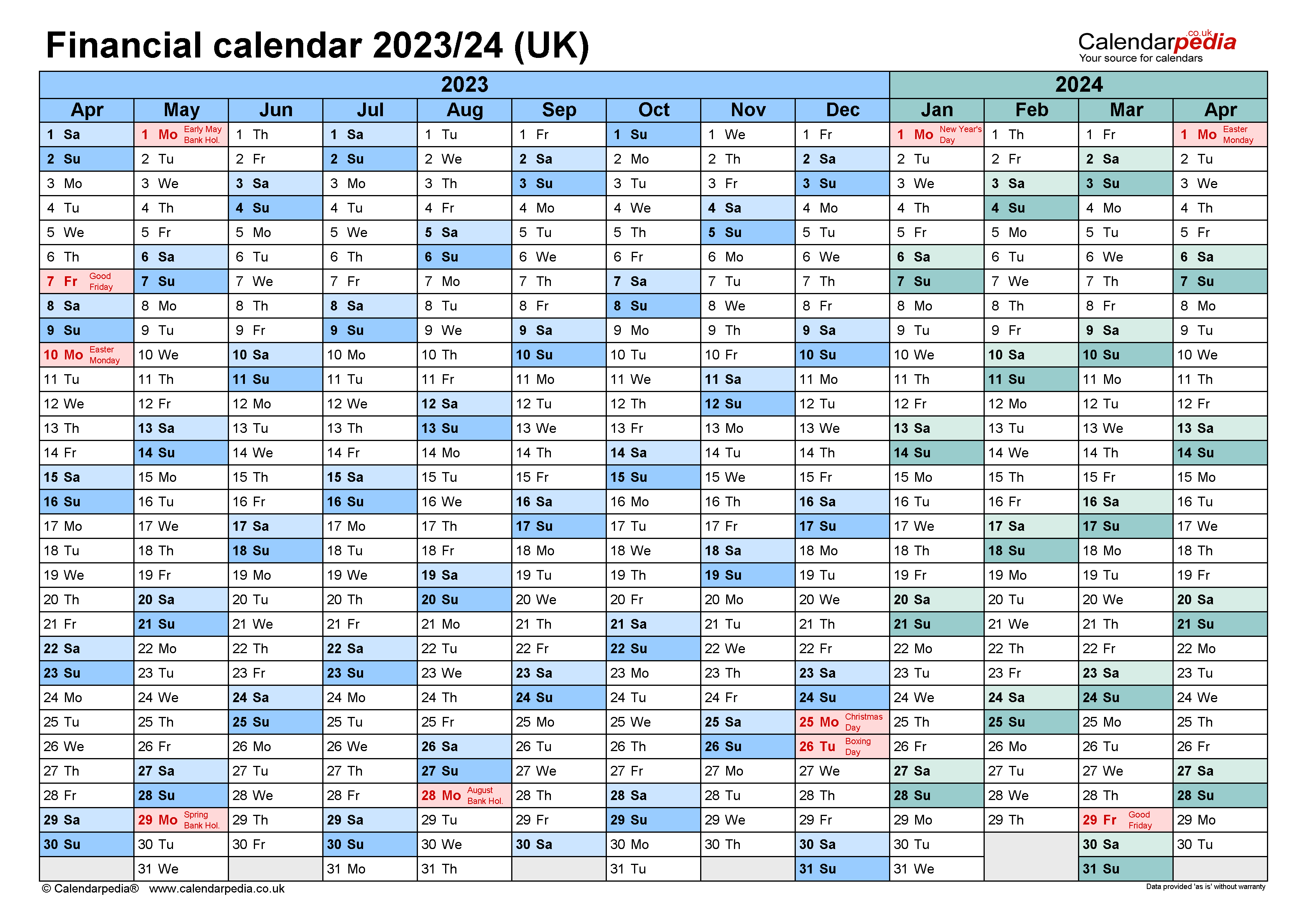 Tax Calendar 2024 - 2024 Calendar Printable