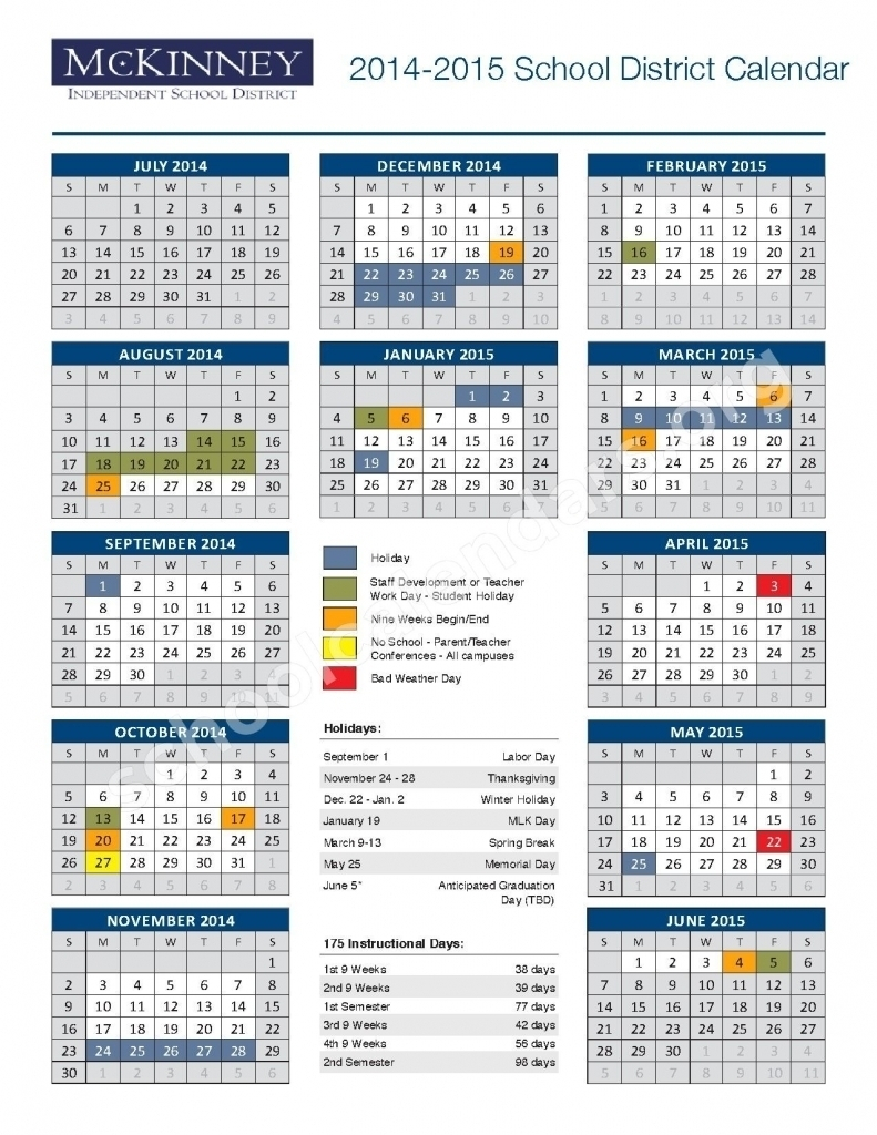 Mckinney Isd Calendar 2024-25 - 2024 Calendar Printable