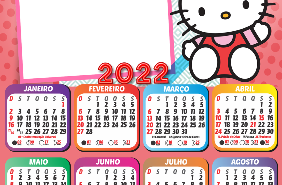 Calendar 2024 Hello Kitty Printable 2024 CALENDAR PRINTABLE