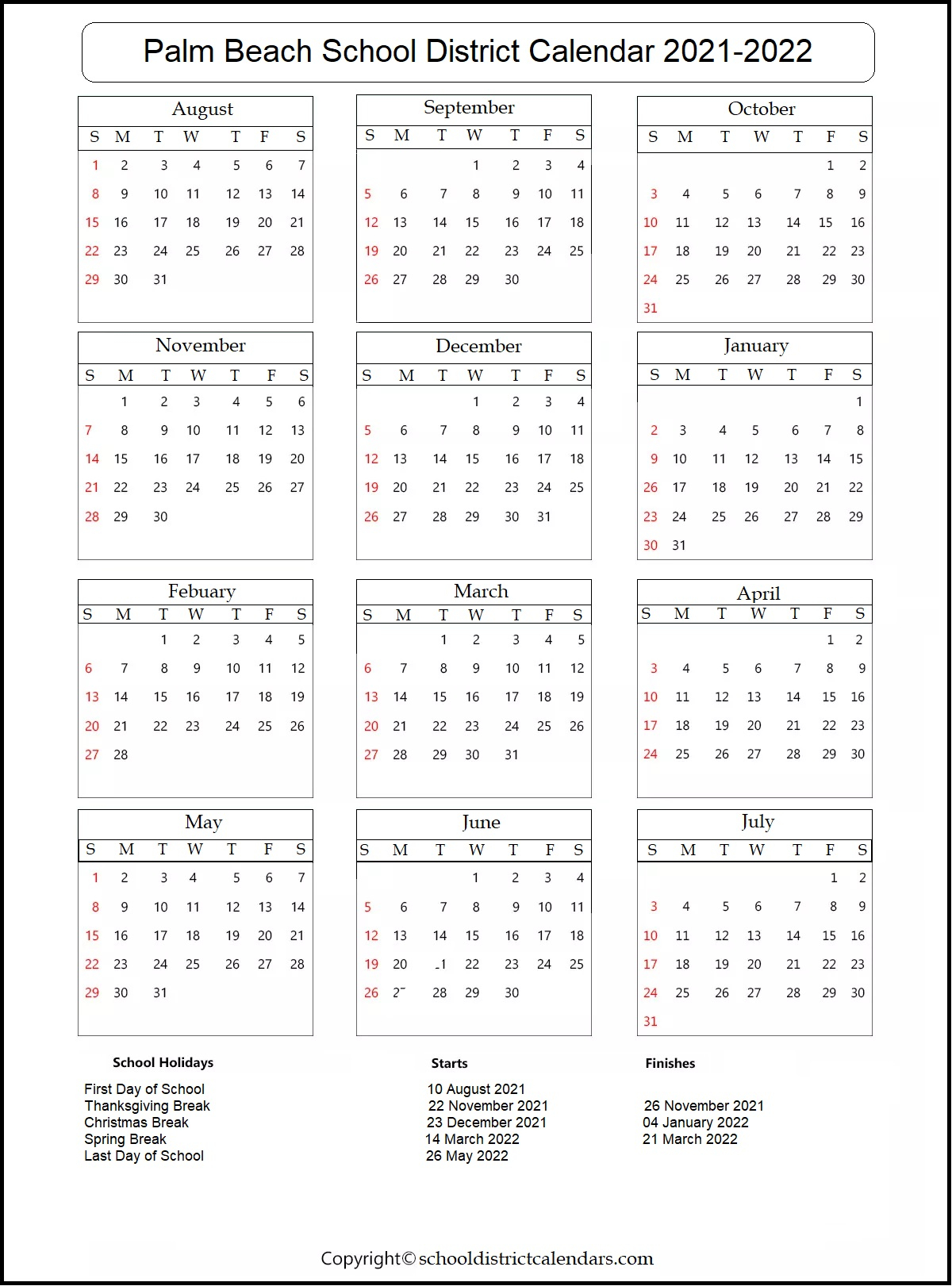 palm-beach-county-school-calendar-with-holidays-2023-2024