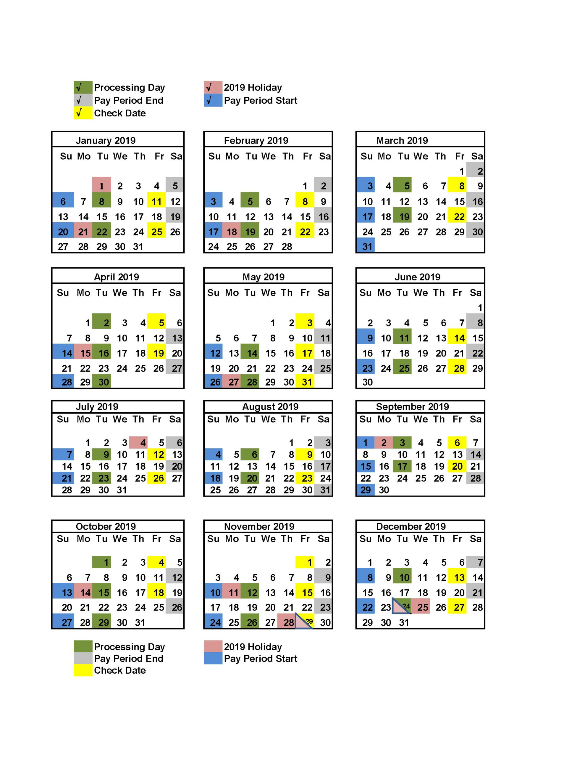 Federal Employee Pay Calendar 2024 2024 Calendar Printable