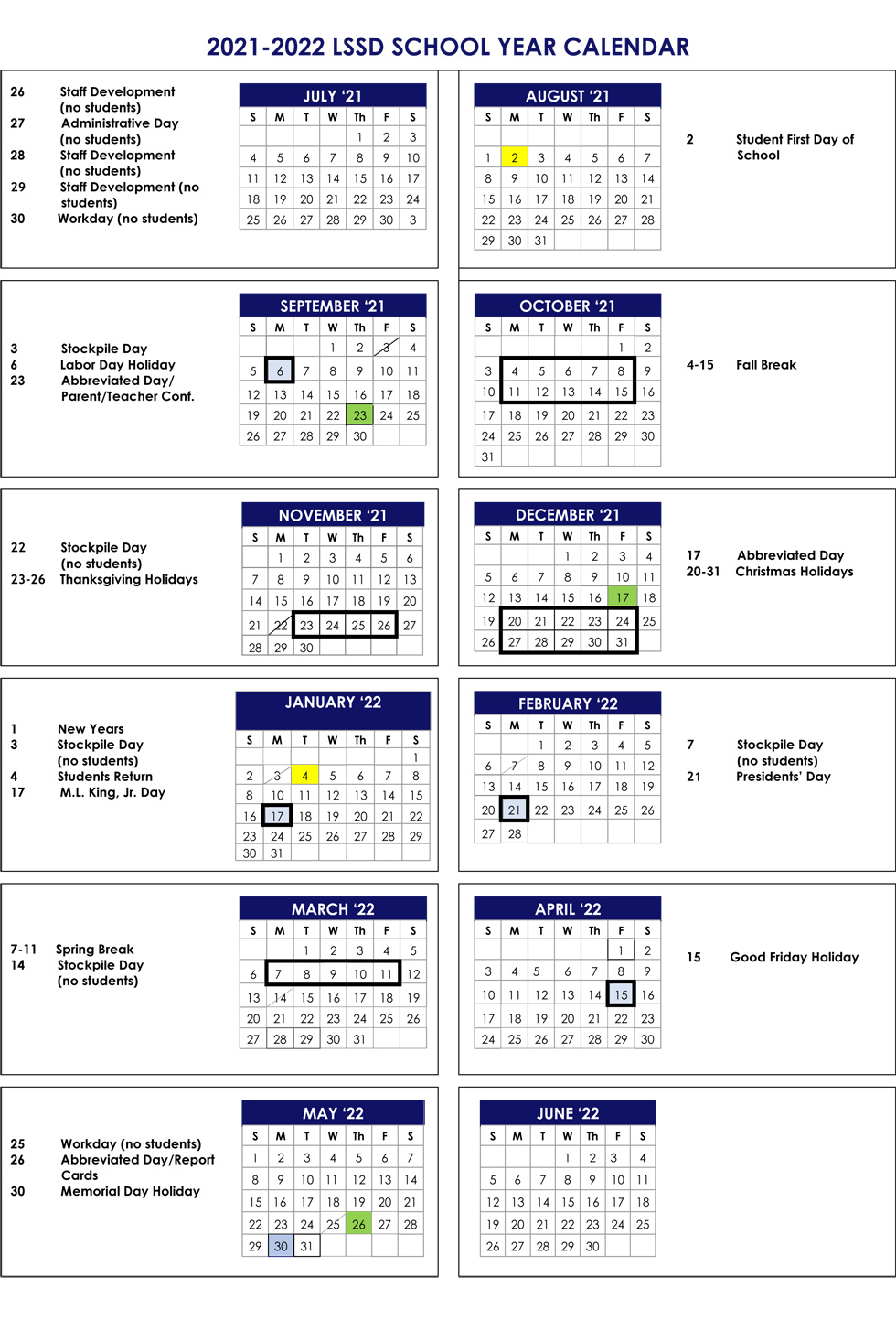 Lausd Calendar 2025 To 2026